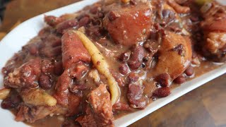 How To Make Jamaican Stewed Peas Step By Step  The Most Delicious Stew Peas Recipe [upl. by Newhall]