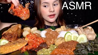 ASMR SEMUA MENU MASAKAN NASI PADANG  SAFIRA CRESPIN [upl. by Weisbart267]