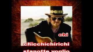 Zucchero  Per colpa di chi karaoke fair use [upl. by Raynor122]