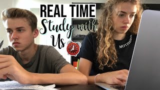 1 Hour Real Time Study With Us with Break ✨ [upl. by Huntley]