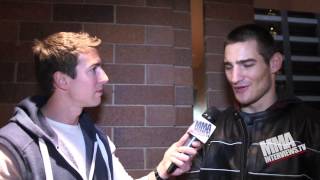 Sean Strickland talks UFC 171 debut fight as favorite against Bubba McDaniel [upl. by Nednil]