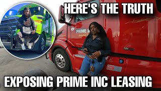 HERES WHY TRUCKERS SHOULDNT LEASE AT PRIME INC 2024 FREIGHT MARKET LOW RATES [upl. by Einahpehs]