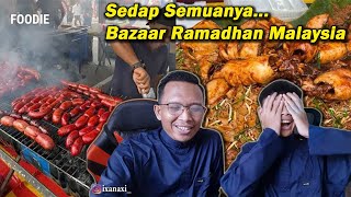 Waah Sedapnyee🤤‼️React To Bazaar Ramadhan Putrajaya 2024 [upl. by Mairym290]