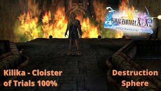 Final Fantasy X Kilika Cloister of trials 100  destruction sphere [upl. by Oby]