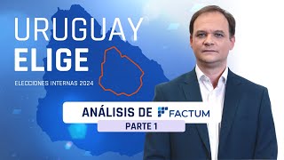 Análisis de Eduardo Bottinelli Primeros datos de participación en la Corte Electoral [upl. by Rimola]