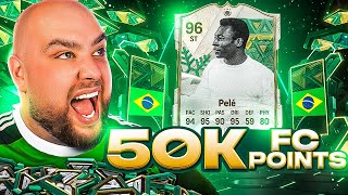 50K FC Points Decide My Team w 96 WINTER WILCARDS ICON PELE [upl. by Muscolo53]