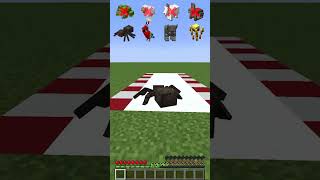 Longest Jump vs Mob Skills shorts meme minecraft [upl. by Sheffy237]