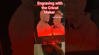 Engraving with the Cricut Maker youtubeshorts cricutmaker [upl. by Ailedroc216]