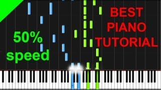 Beethoven  Moonlight sonata 3rd movement 50 speed [upl. by Araid]