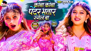 subhashraja  कोना कोना रंगले पेंटर भतार holivideo2024  Kona Kona Rangle Penter Bhatarvideo [upl. by Seaver]