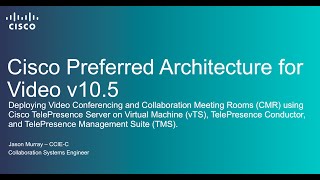 Deploying Cisco Video Conferencing and Collaboration Meeting Rooms CMR [upl. by Colt217]