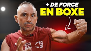 Comment INSTANTANÉMENT frapper plus fort en Boxe [upl. by Mages]