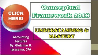 Mastering the IASBs Conceptual Framework for Financial Reporting 2018  PART 1 [upl. by Nevsa]