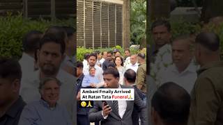 Funeral 😭 ratantata rip ambani mumbai house family sad [upl. by Liliane17]