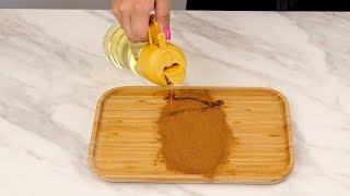 You wont believe what Happens when you pour Oil on Cinnamon – This Trick Will Change Your Life [upl. by Gnirps]