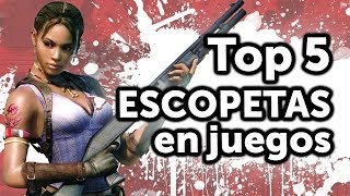 Top 5  Escopetas en juegos [upl. by Ainatit]