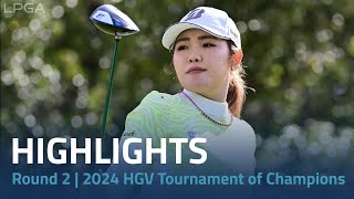 Round 2 Highlights  2024 Hilton Grand Vacations Tournament of Champions [upl. by Duomham]