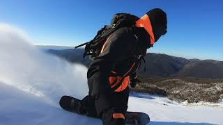 Splitboarding and Camping Adventures in Australias backcountry [upl. by Llemaj]