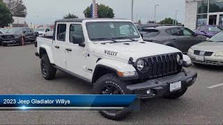 2023 Jeep Gladiator Willys San Leandro Hayward Oakland San Ramon Alameda San Francisco [upl. by Maure]