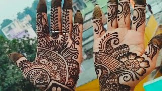 Easy beal mehndi designs girlsbeautyhost trending shortsvideo mehndidesign [upl. by Annohsak]