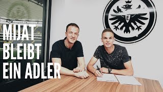 Interview  Mijat Gacinovic bleibt Adlerträger [upl. by Oretos]