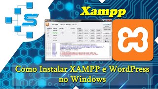 Como Instalar XAMPP e WordPress no Windows [upl. by Albrecht]