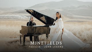 Faouzia amp John Legend  Minefields Official Music Video [upl. by Nnylacissej]