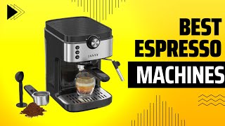 JASSY Espresso Coffee Maker Reviews  Best Espresso Machines Reviews In 2022 [upl. by Annaesor]