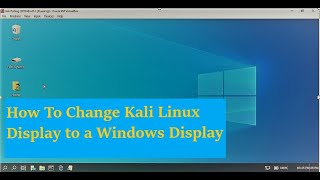 How To Install Kali Linux On Windows 10  Kali Linux 2024 [upl. by Tezile]