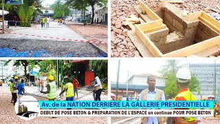 🦺 TRAVAUX SUR Av de la NATION DÉBUT DE POSE BÉTON SUR LA CHAUSSÉE ET PRÉPARATION DU RESTE [upl. by Anis]