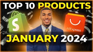 ⭐️ TOP 10 PRODUCTS TO SELL IN JANUARY 2024  DROPSHIPPING SHOPIFY [upl. by Henarat]