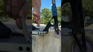 skatepark deck replacement scootering shopecx skatepark asmr [upl. by Radec]