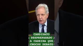 Candidato Despreparado A Cadeira que Chocou o Debate politicabrasil [upl. by Bernice907]