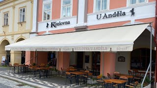 Kozlovna u Anděla  Jičín  recenze  gastronomie  hodnocení [upl. by Euqinwahs855]