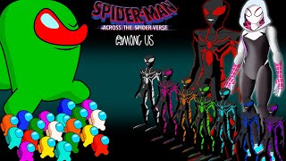 어몽어스 VS SPIDERMAN ACROSS THE SPIDERVERSE  AMONG US ANIMATION [upl. by Toole]