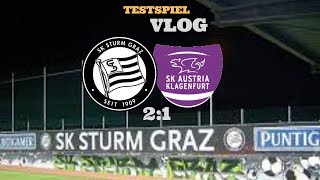 Messendorf VLOG SK Sturm Graz  SK Austria Klagenfurt Testspiel [upl. by Nady704]