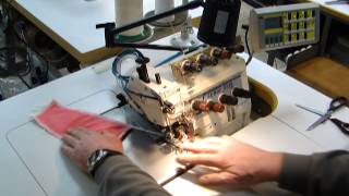 2Nadel 4Faden Overlock Altin 8516 [upl. by Aislehc]