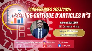 Conférence 20232024  LCA n°3 [upl. by Thad889]