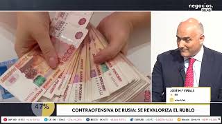 Contraofensiva de Rusia El Rublo se revaloriza más contra el dólar [upl. by Rebeh]