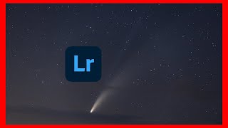 How to edit the comet Neowise  Lightroom [upl. by Nhguavad525]