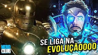 EVOLUÇÃO INCRÍVEL DAS ARMADURAS DO HOMEM DE FERRO [upl. by Xella]