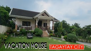 VACATION HOUSE TOUR C34 TAGAYTAY CITY  FOR SALE PROPERTY [upl. by Nerraw]