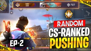 Road To Grandmaster Season 20  CS Ranked With Random Players  Ep2 [upl. by Ardnauq]