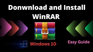 How to Install WinRAR on Your Computer  WinRAR Setup and Installation Guide [upl. by Sucramal]