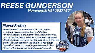 Reese Gunderson 2027 SpringSummer season Highlights [upl. by Linden421]