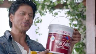 Nerolac TVC EID Specialfeat Shah Rukh Khan  Decorative Painting with Eco and Excel Total [upl. by Gallagher]