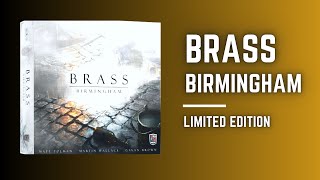 Brass Birmingham  Limited Edition  Whats in the box [upl. by Alyl]