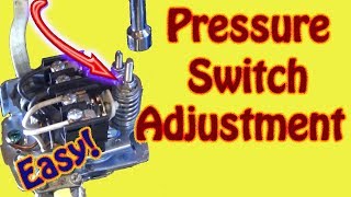 How to Adjust a Water Well System Pressure Switch and Bladder Tank  Well Pump Diagnostics [upl. by Gerta]