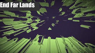 The End Far Lands in Minecraft [upl. by Feodor626]