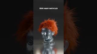 Hair Particles Guide for Blender😮 blendersimulation hairsimulationblendertutorialforyouvisuals [upl. by Yelhsa]